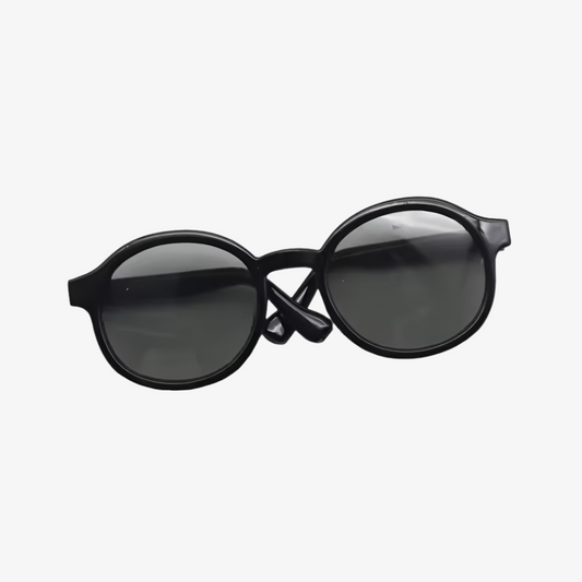 Midnight Shades – Black Sunglasses for Labubu