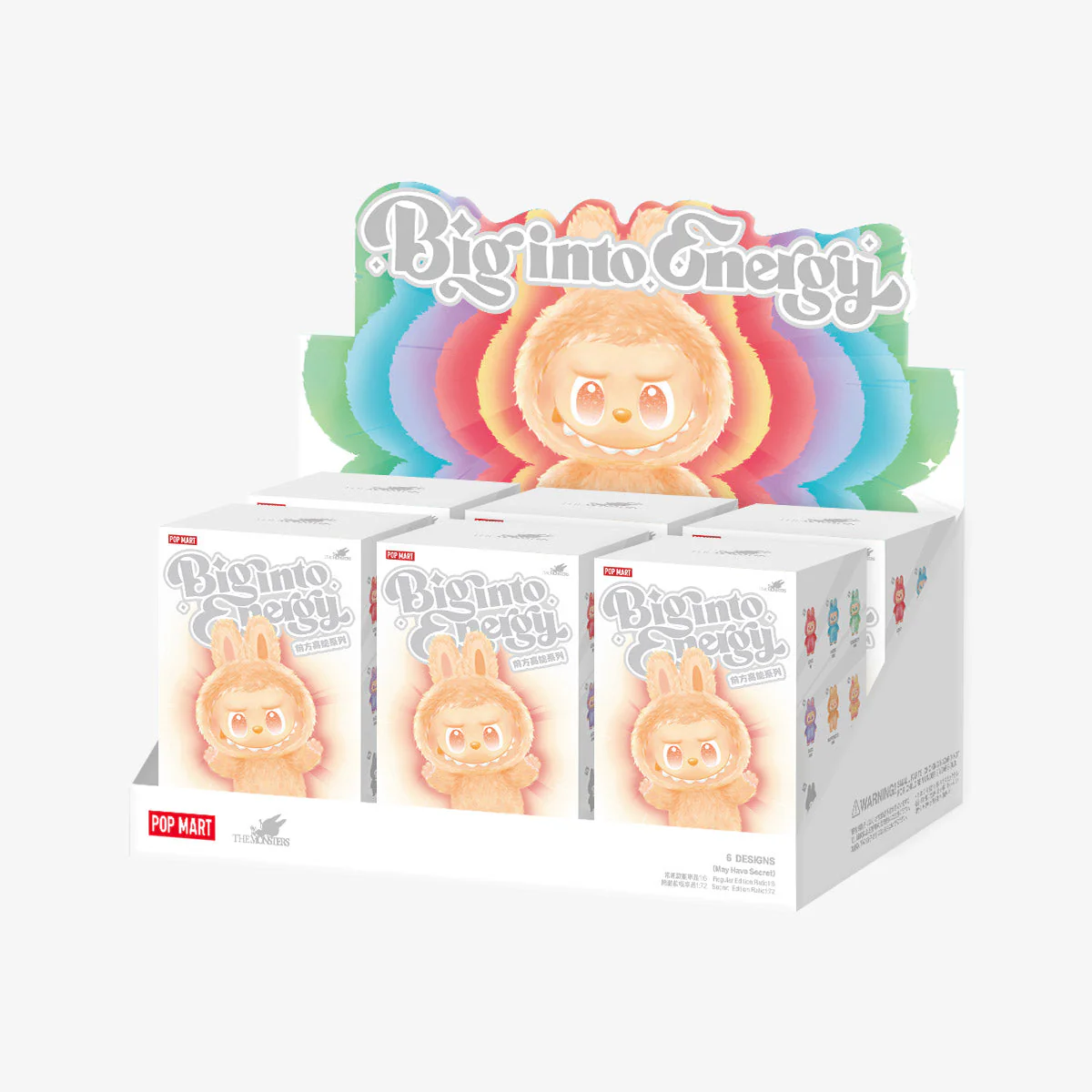 N*゜様 THE MONSTERS Big into Energy LUCK ラ Amazon.com: POP MART The Monsters Big into Energy Series